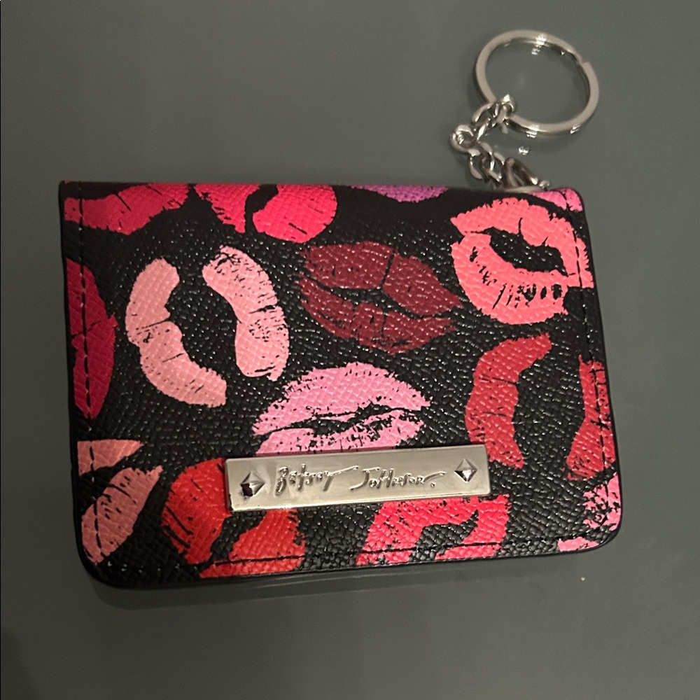 Betsey Johnson Hot Pink Bow Crossbody Bag & Wallet Set - Picture 3 of 15